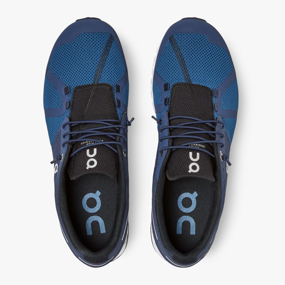 On Running Cloud Sneakers Herren Blau | XZT211HD