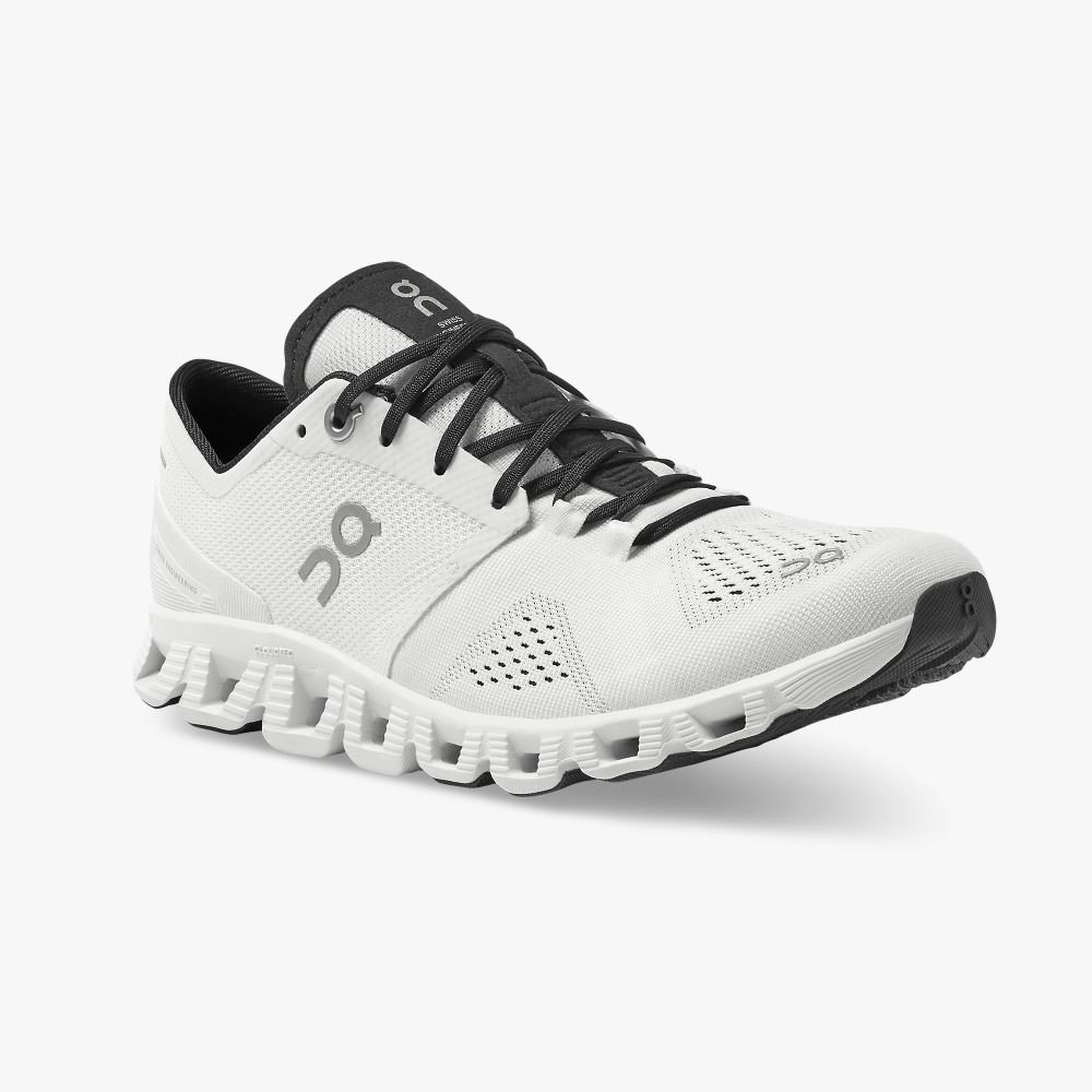 On Running Cloud X Straßenlaufschuhe Damen Weiß | IVC7339PM